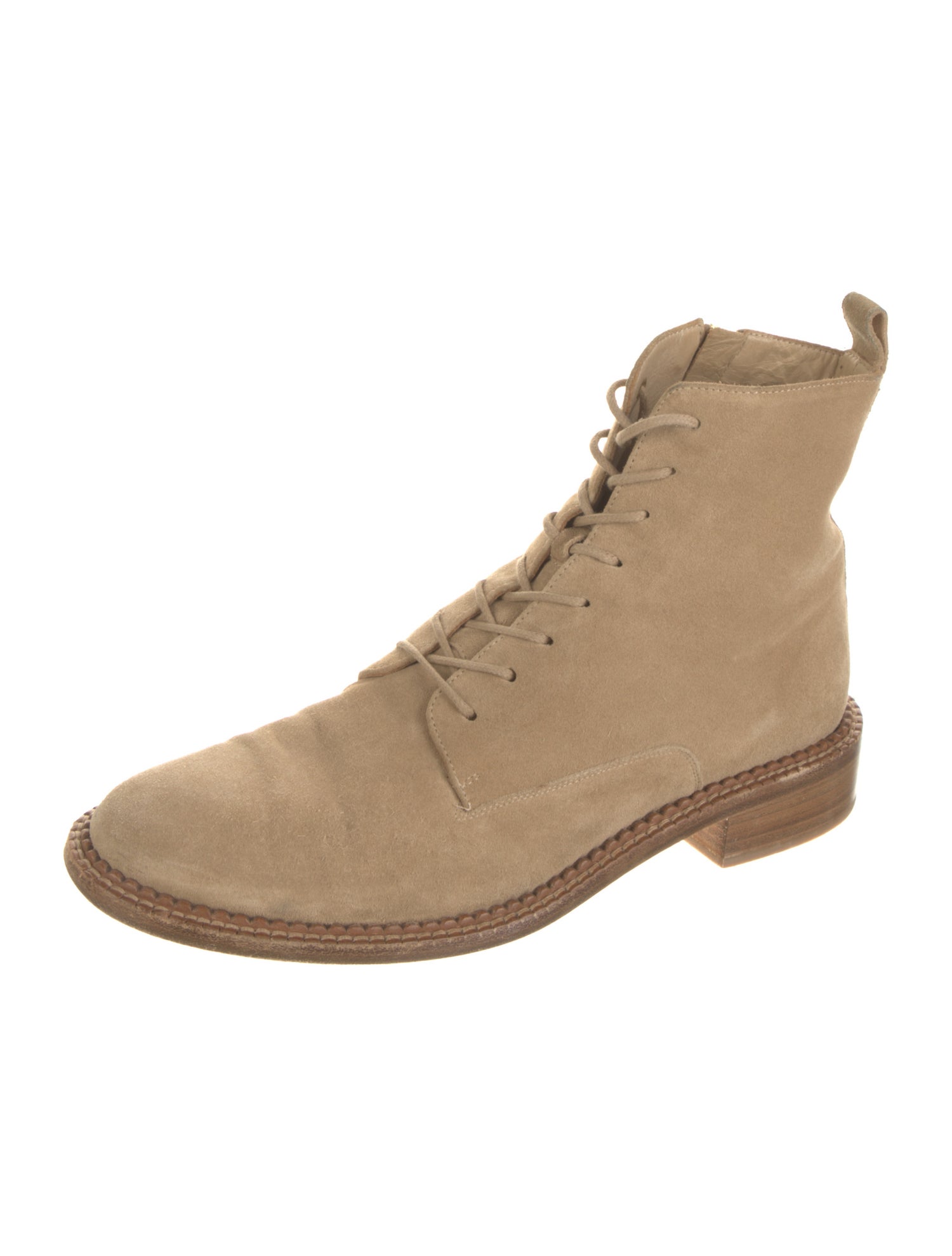 Vince Suede Lace-Up Boots