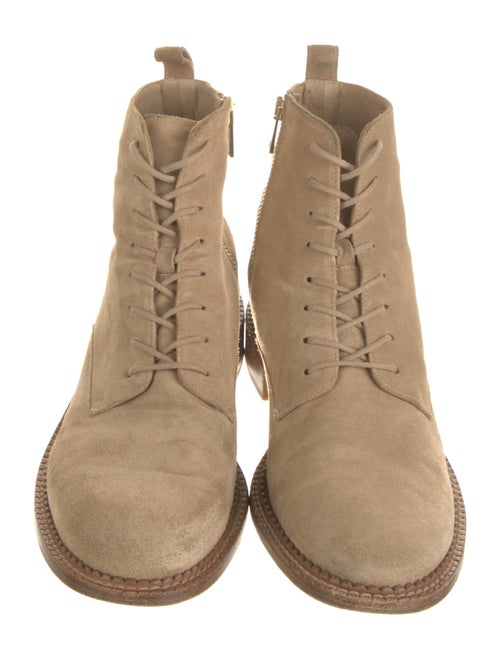 Vince Suede Lace-Up Boots