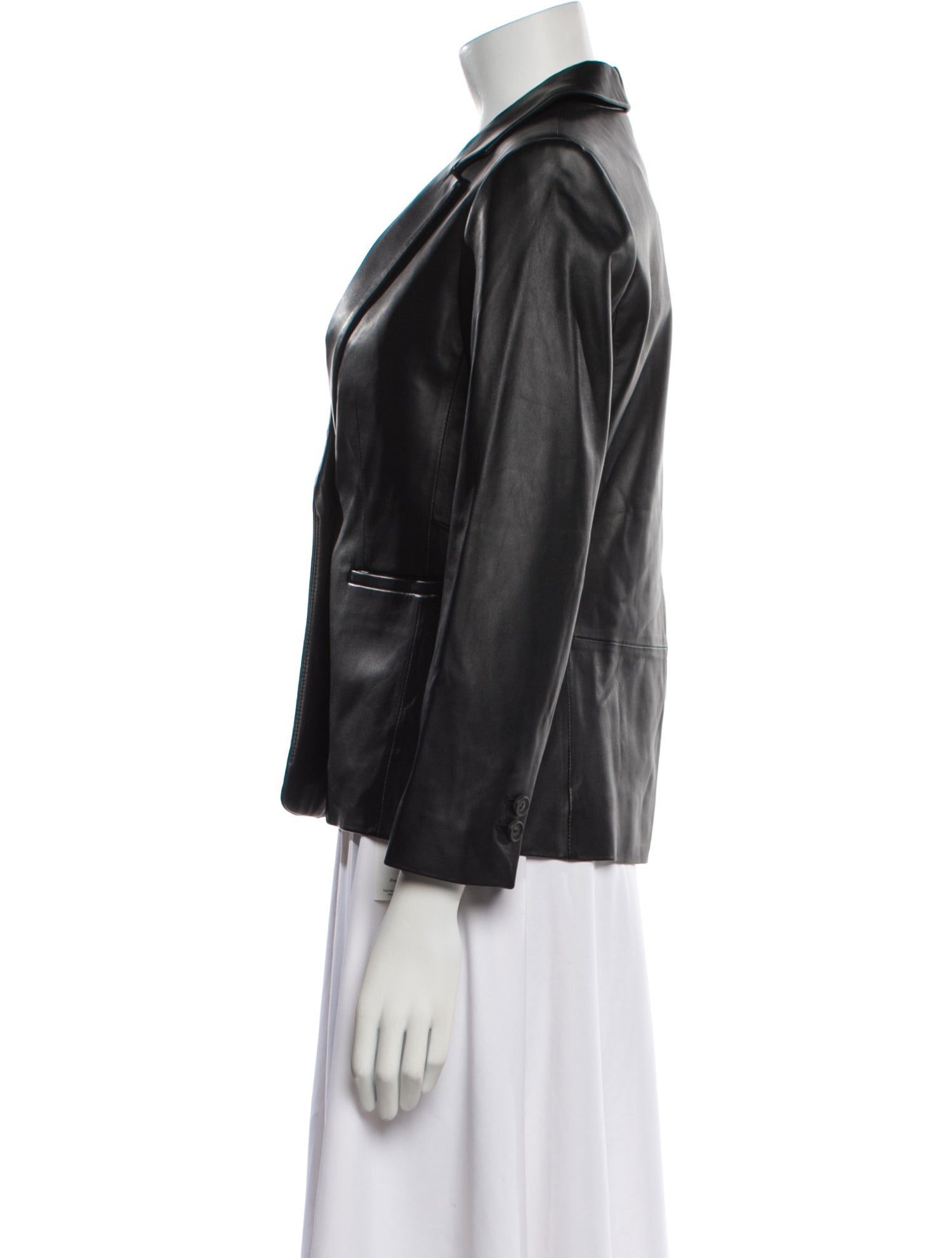 Vince Leather Blazer w/ Tags