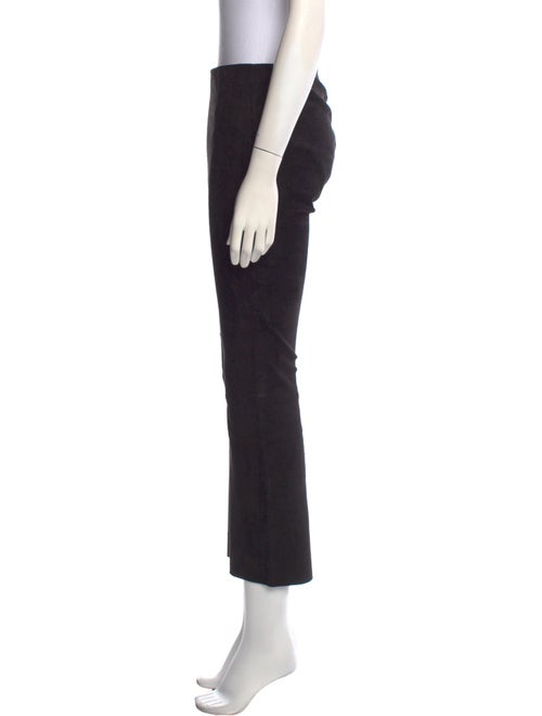 Vince Lamb Leather Straight Leg Pants