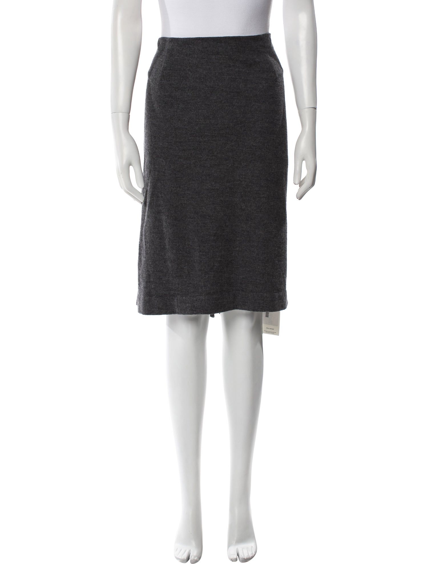 Vince Wool Knee-Length Skirt