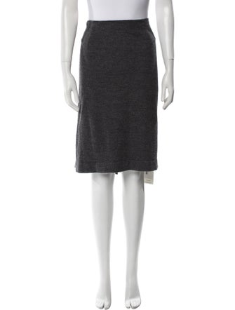 Vince Wool Knee-Length Skirt