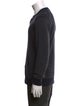 Vince Wool Crew Neck Polo Sweater