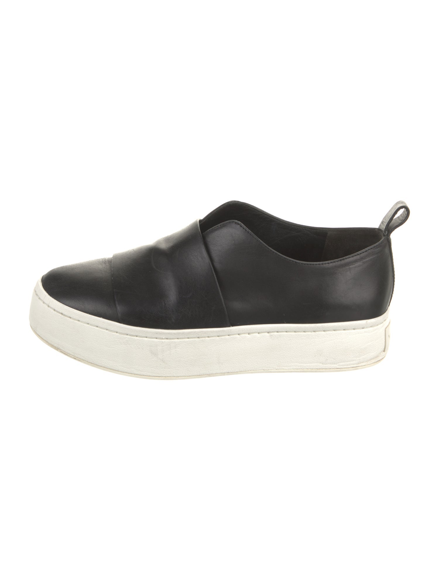 Vince Leather Loafer Sneakers
