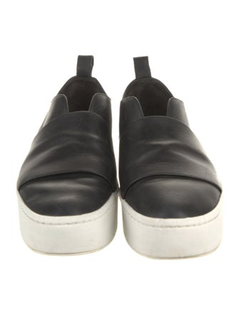 Vince Leather Loafer Sneakers