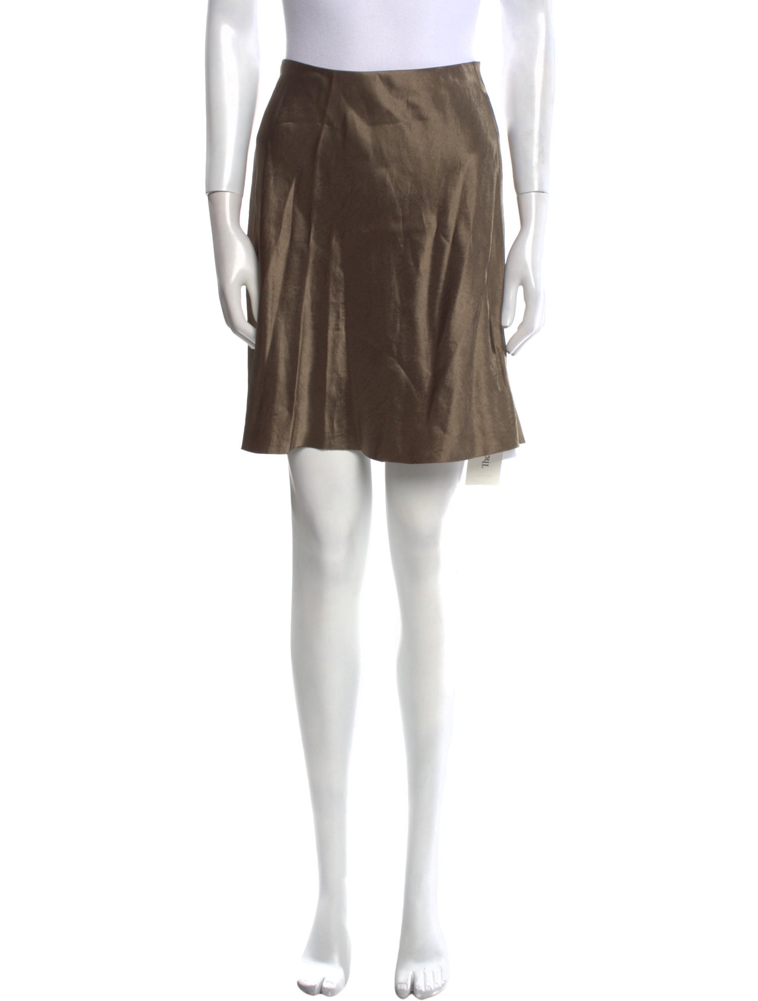 Vince Pleated Accents Mini Skirt