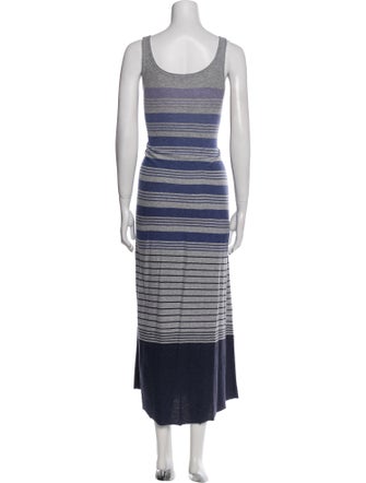Vince Striped Long Dress