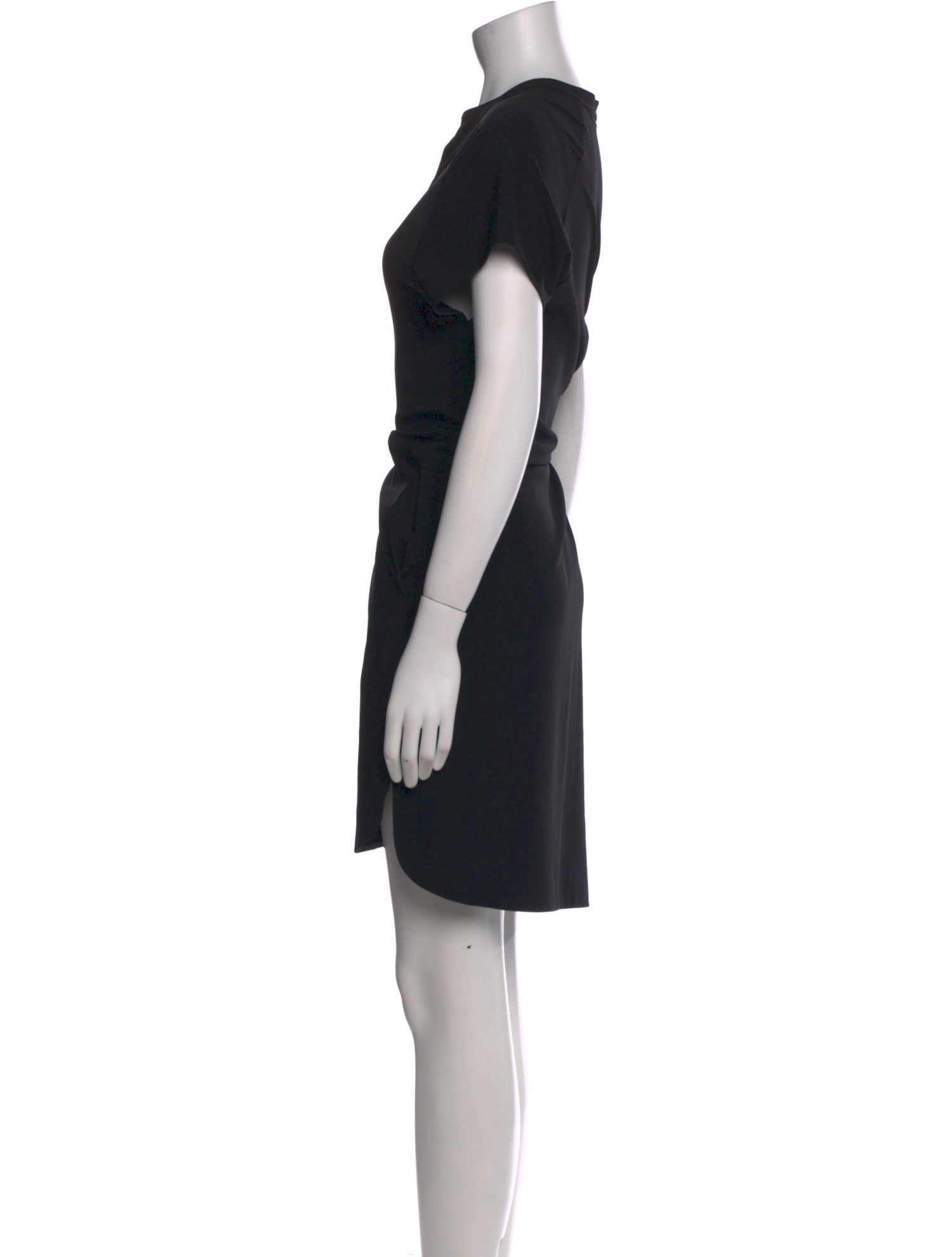 Vince V-Neck Knee-Length Dress