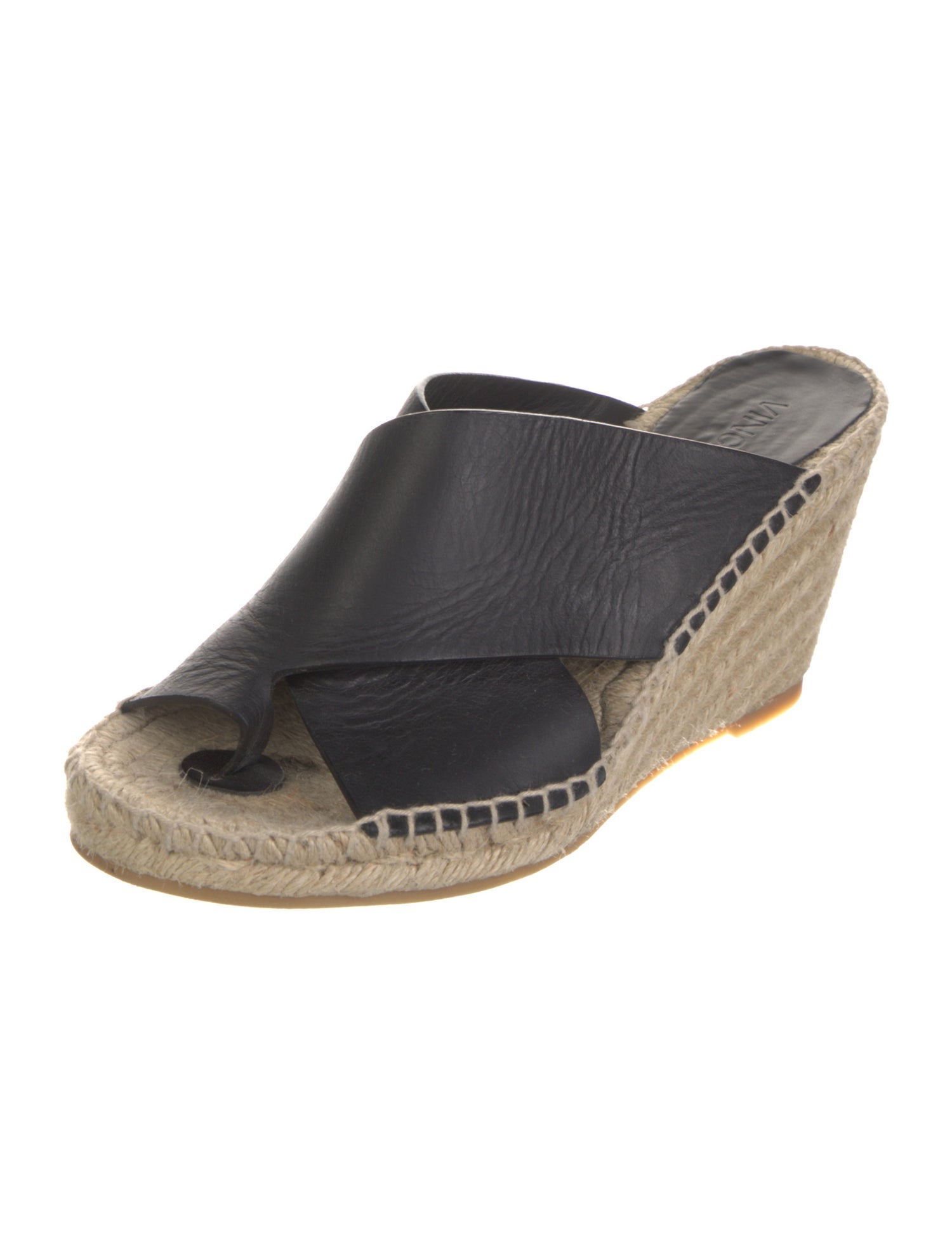 Vince Leather Espadrilles