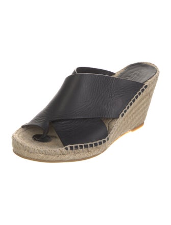 Vince Leather Espadrilles