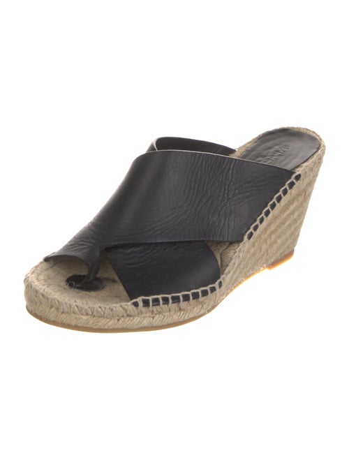 Vince Leather Espadrilles