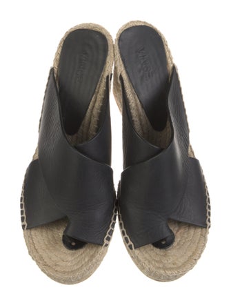 Vince Leather Espadrilles