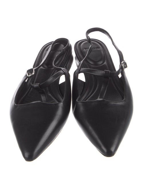 Vince Leather Slingback Flats