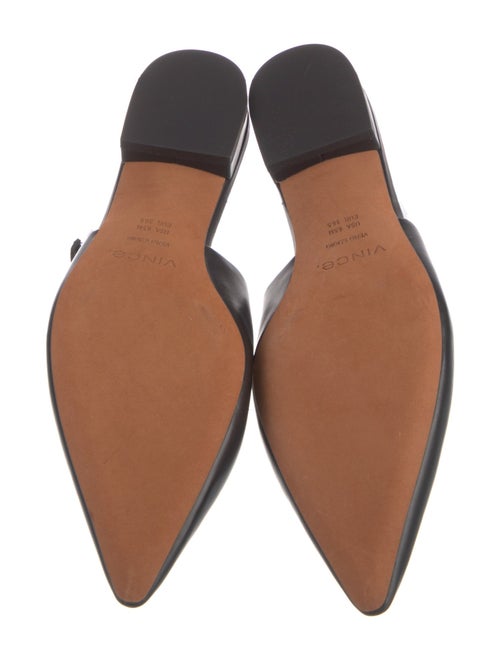 Vince Leather Slingback Flats