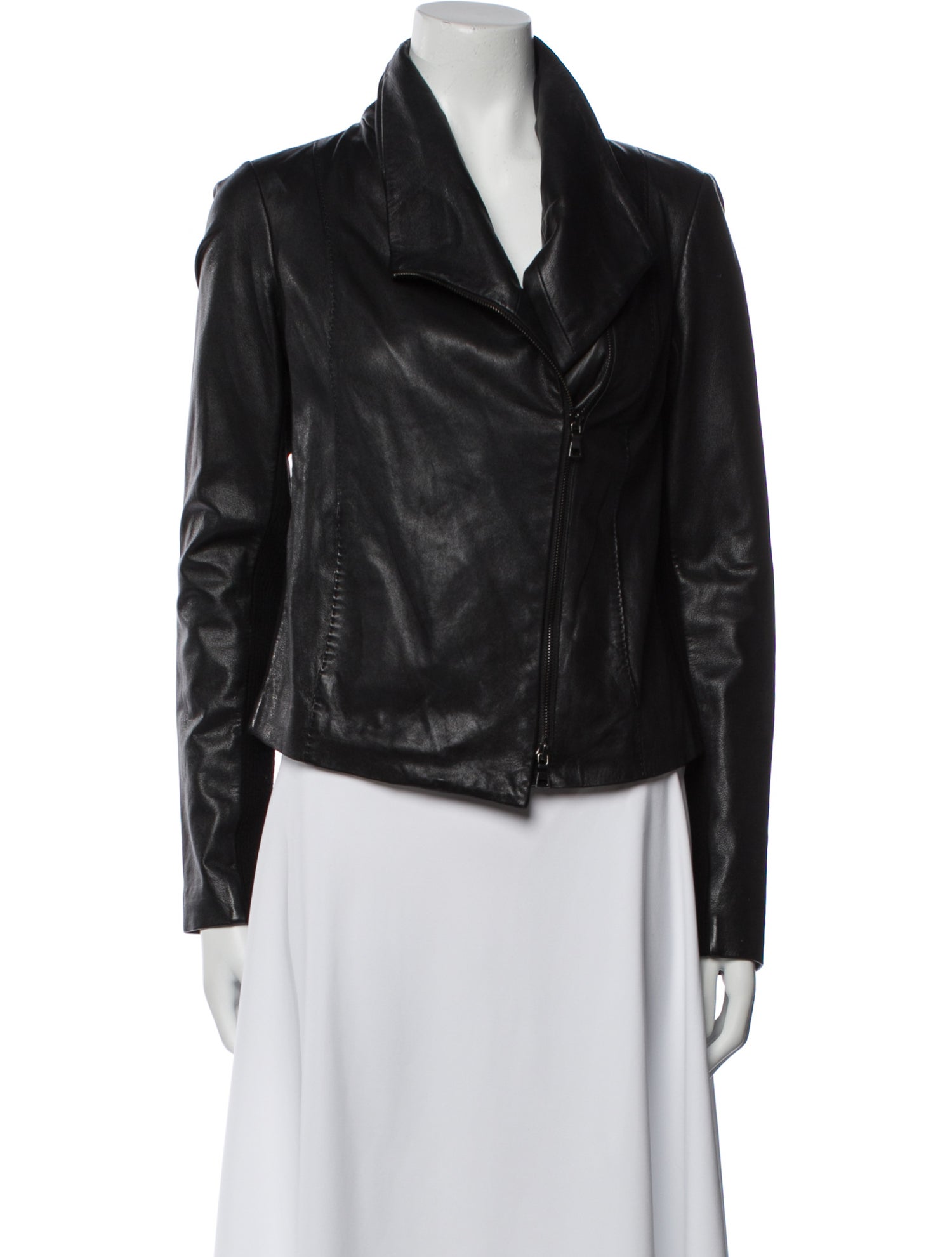Vince Leather Biker Jacket