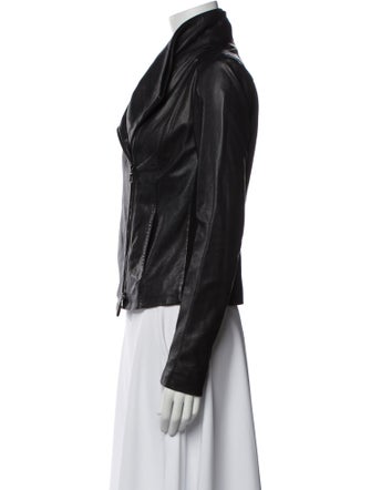 Vince Leather Biker Jacket