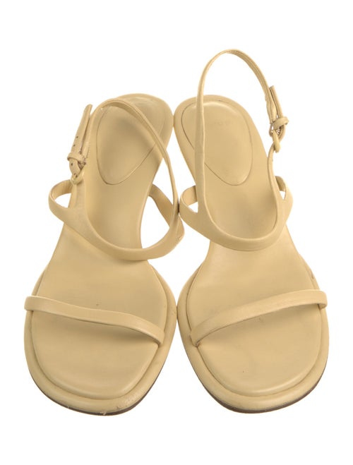 Vince Leather Slingback Sandals