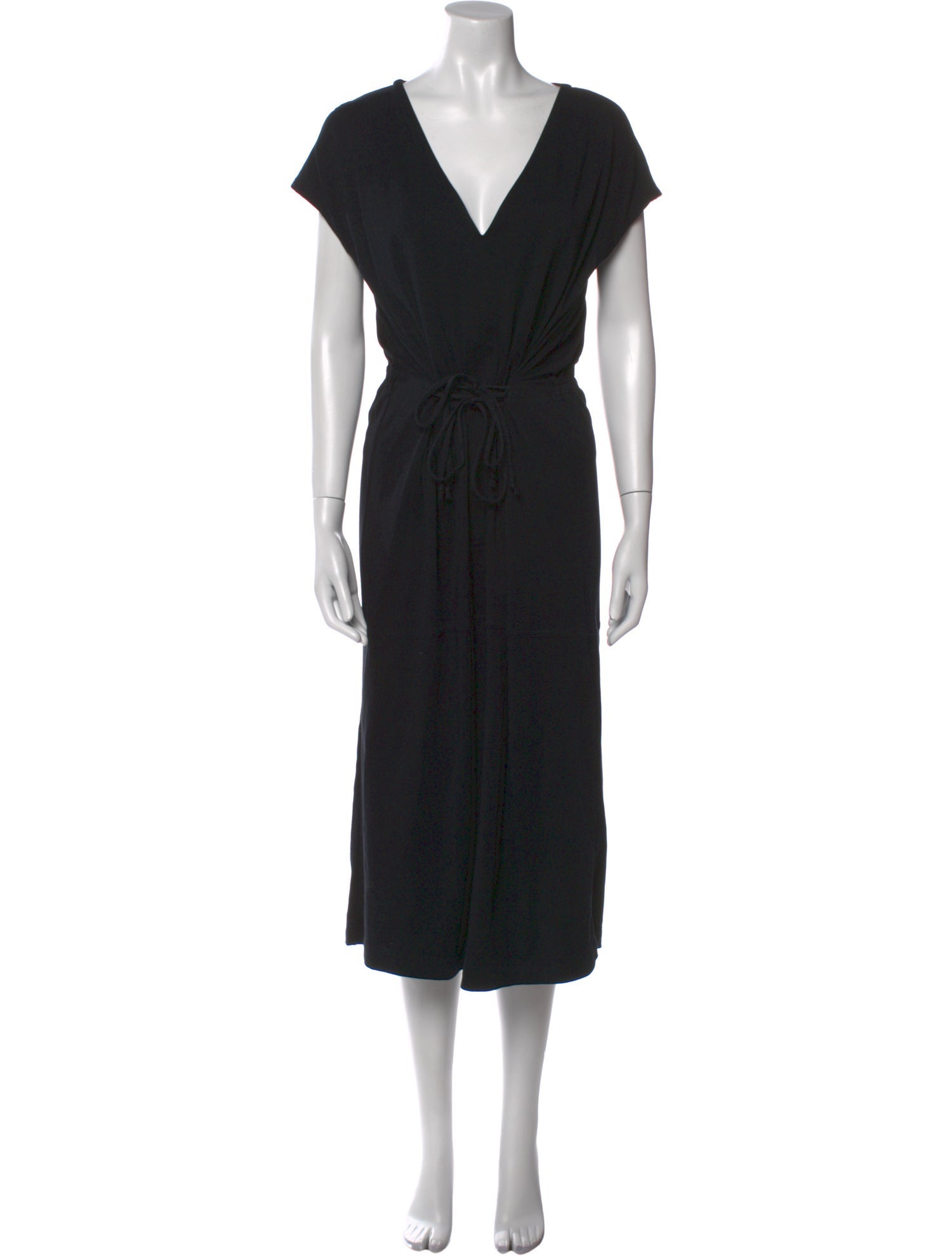 Vince V-Neck Long Dress