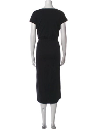 Vince V-Neck Long Dress