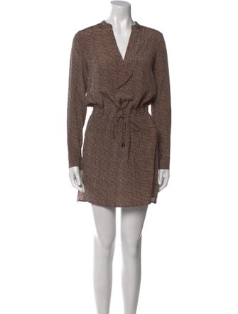 Vince Silk Mini Dress
