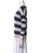 Vince Striped Bateau Neckline Sweater