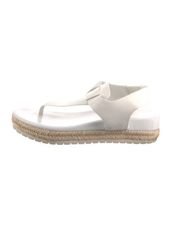 Vince Leather Espadrilles