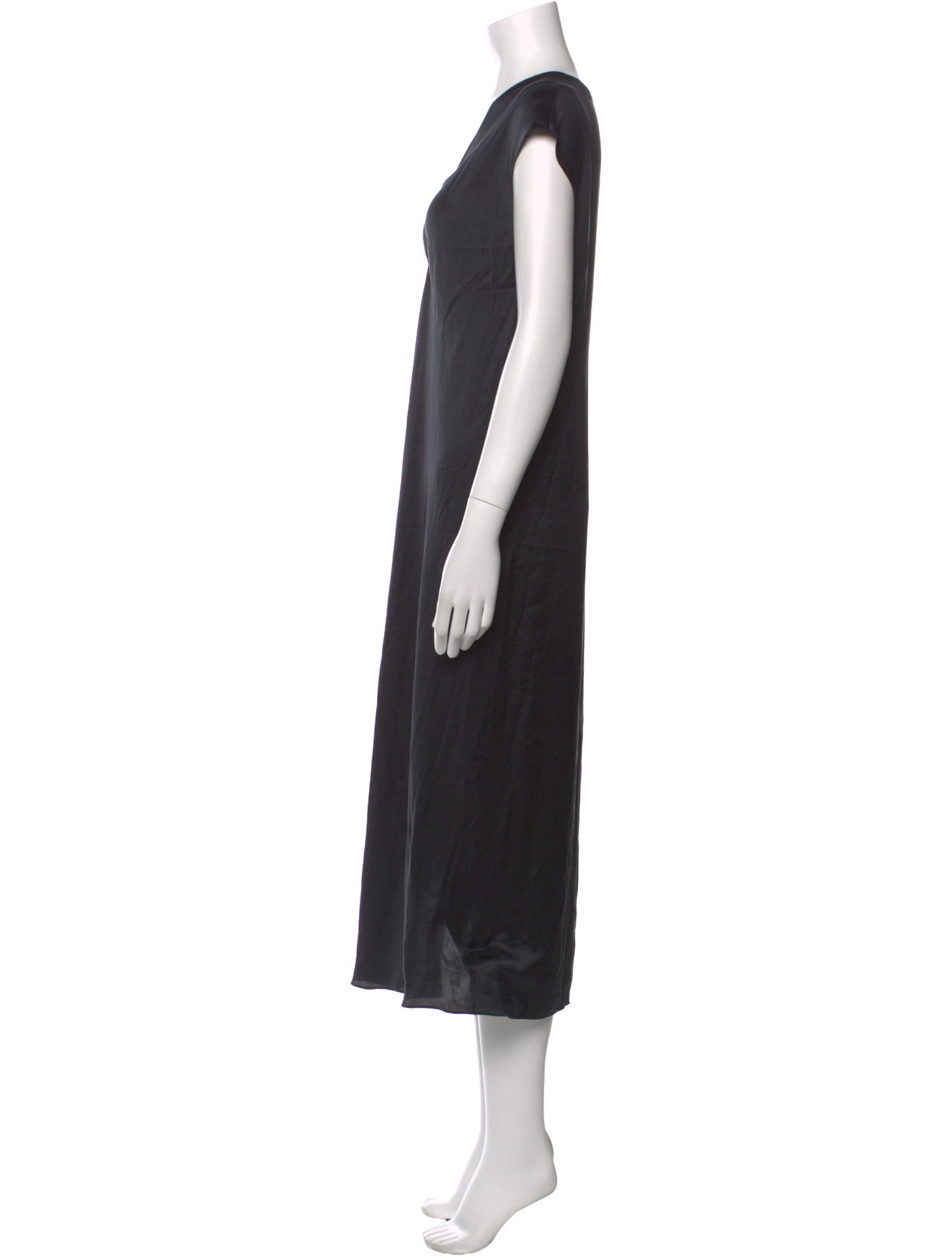 Vince Silk Midi Length Dress