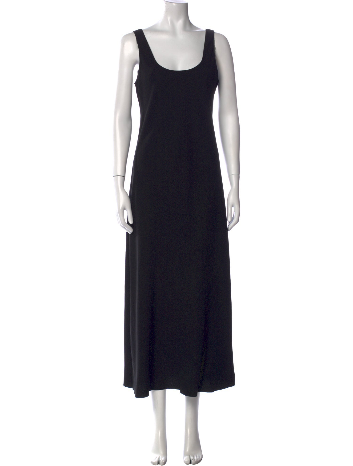 Vince Scoop Neck Long Dress