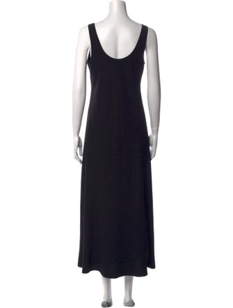 Vince Scoop Neck Long Dress
