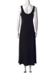 Vince Scoop Neck Long Dress