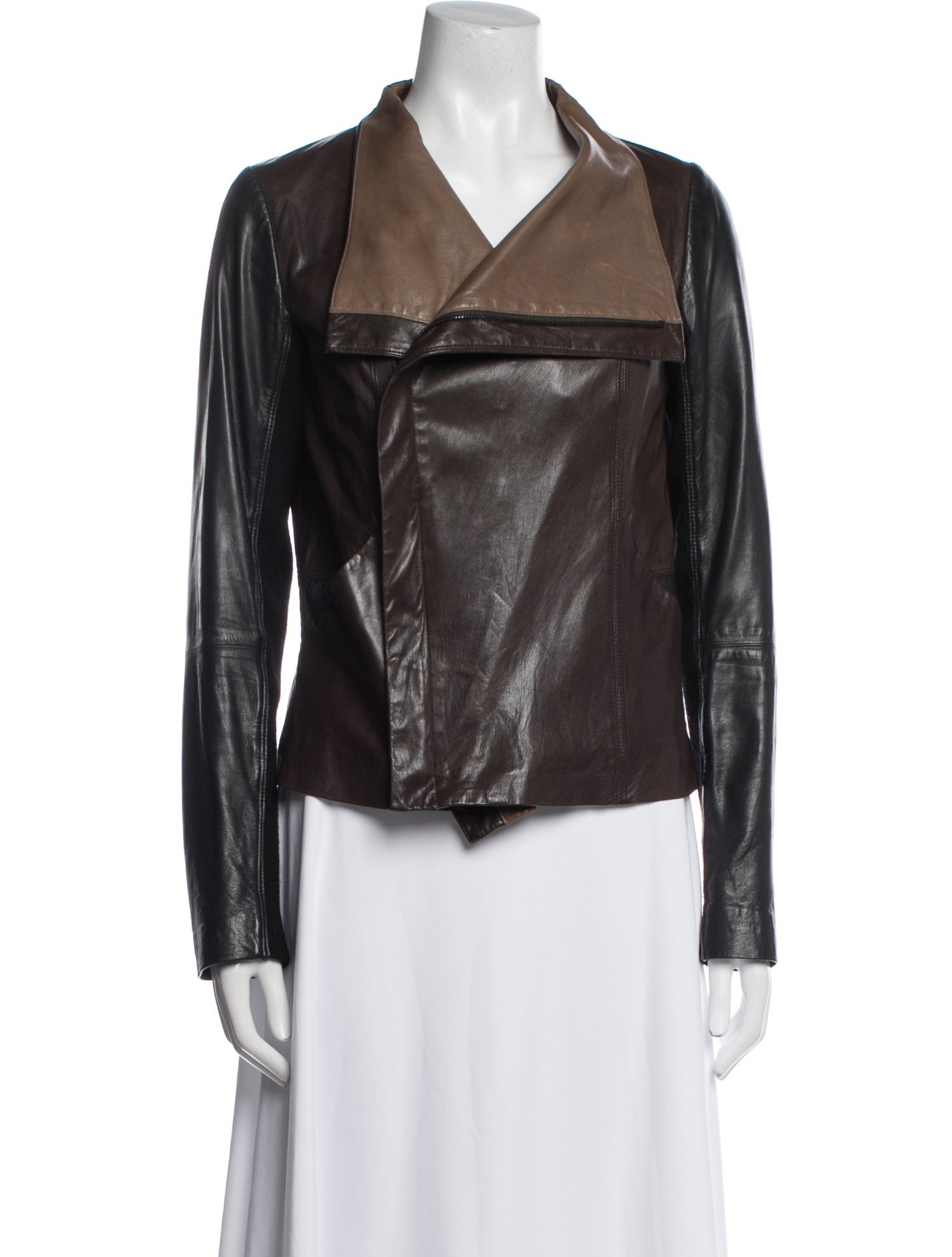 Vince Leather Biker Jacket