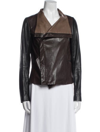 Vince Leather Biker Jacket