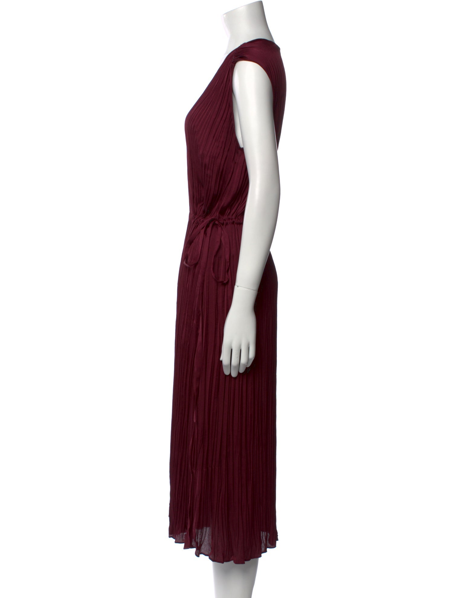 Vince V-Neck Long Dress