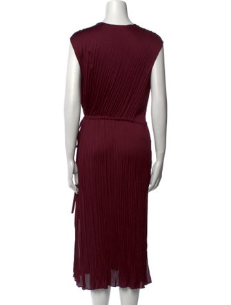 Vince V-Neck Long Dress