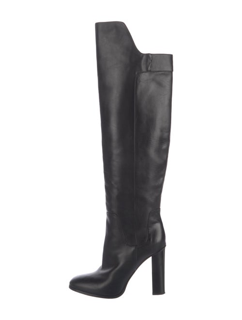 Vince Leather Riding Boots