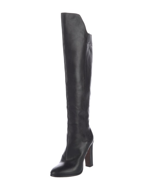 Vince Leather Riding Boots