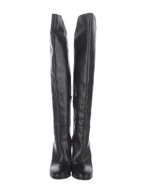 Vince Leather Riding Boots