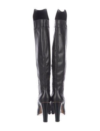 Vince Leather Riding Boots