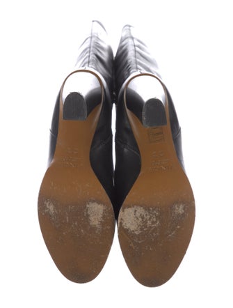 Vince Leather Riding Boots