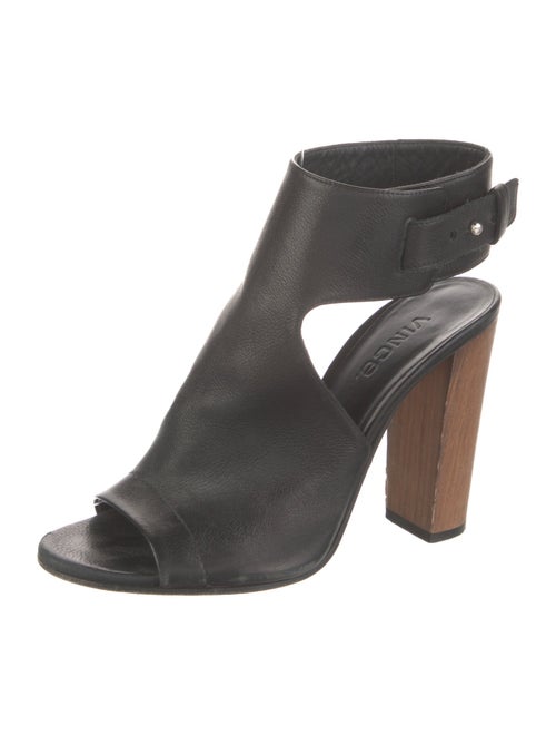 Vince Leather Slingback Sandals