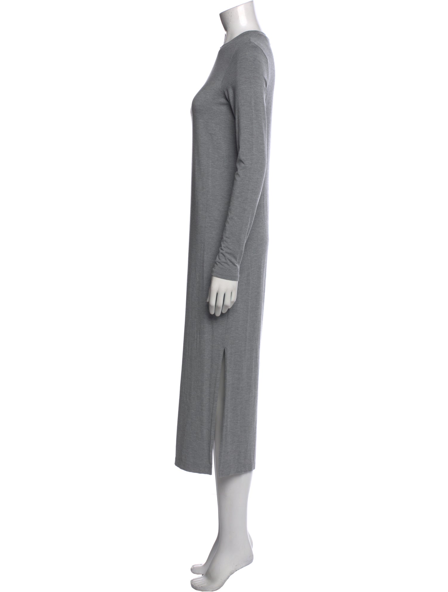 Vince Crew Neck Midi Length Dress