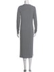 Vince Crew Neck Midi Length Dress
