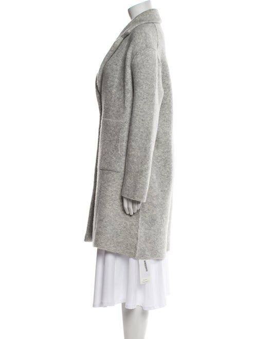 Vince Wool Faux Fur Coat