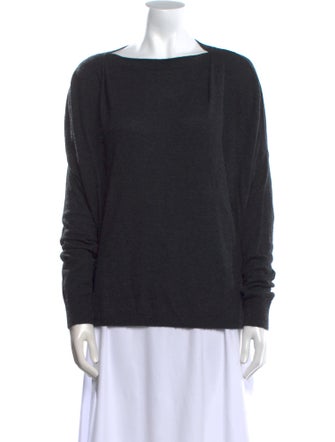 Vince Cashmere Bateau Neckline Sweater