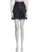 Vince Leather Mini Skirt
