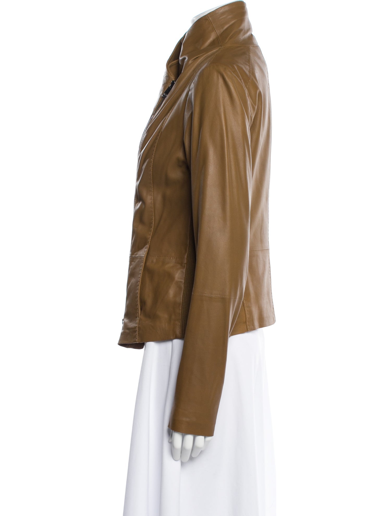 Vince Leather Biker Jacket