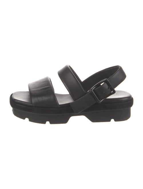 Vince Leather Slingback Sandals