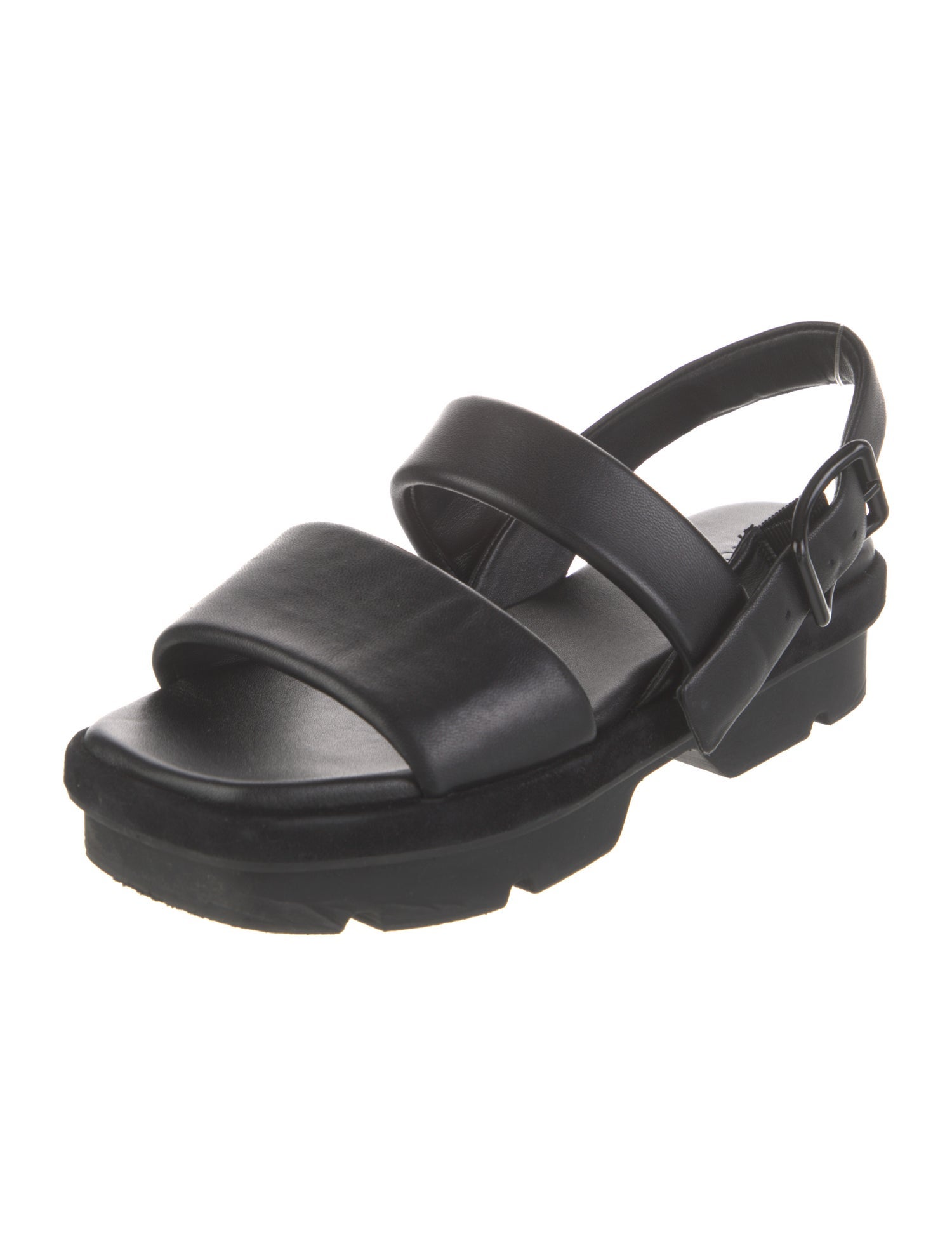 Vince Leather Slingback Sandals