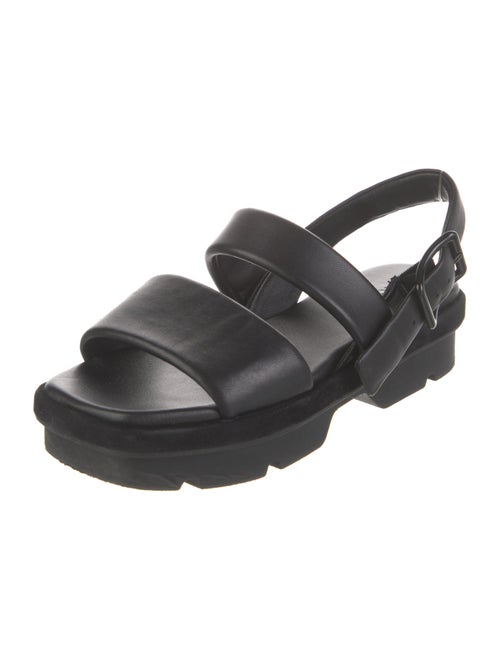 Vince Leather Slingback Sandals