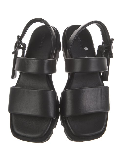 Vince Leather Slingback Sandals